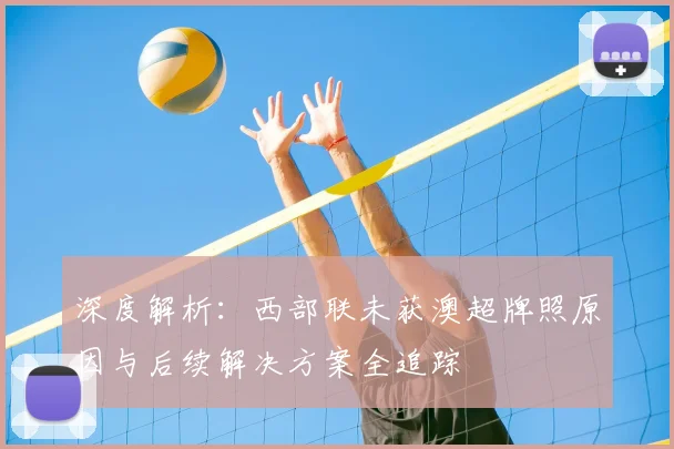 深度解析:西部联未获澳超牌照原因与后续解决方案全追踪